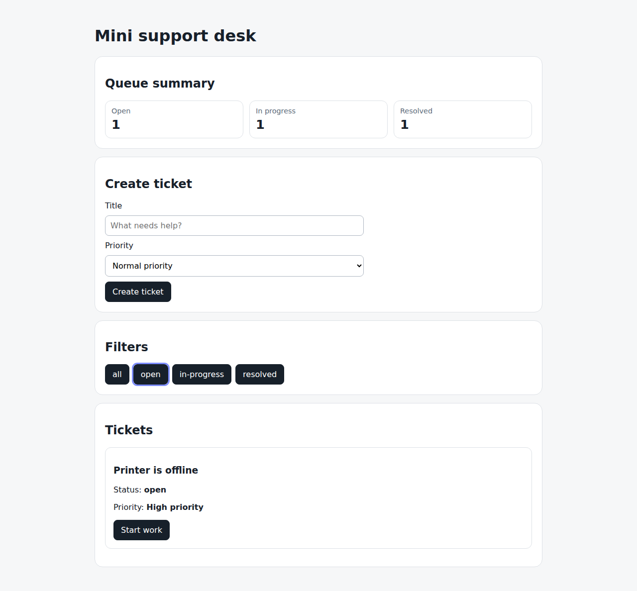 TICKET-FILTERING-S002:33 When the user selects the open filter